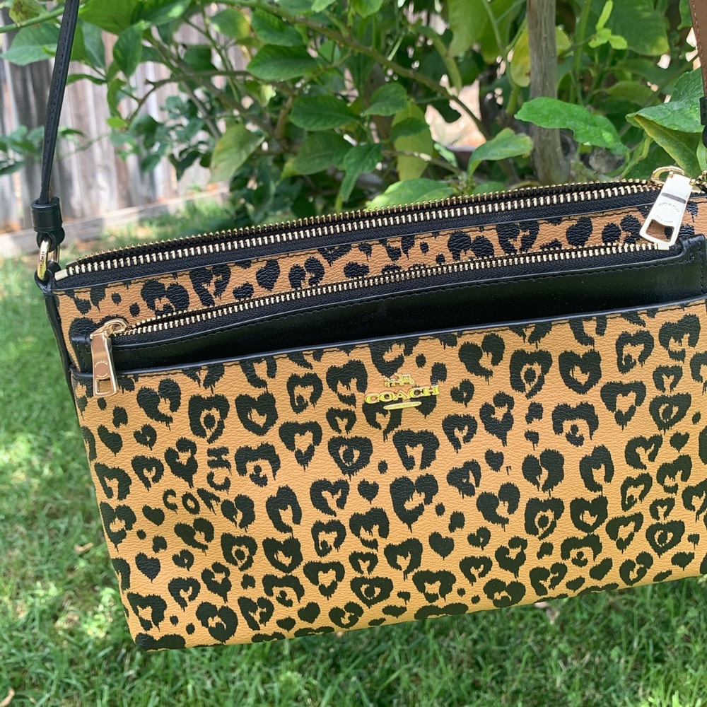 COPY - Leopard Coach Bag